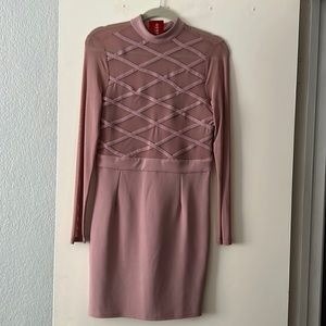Midsize dress medium blush pink